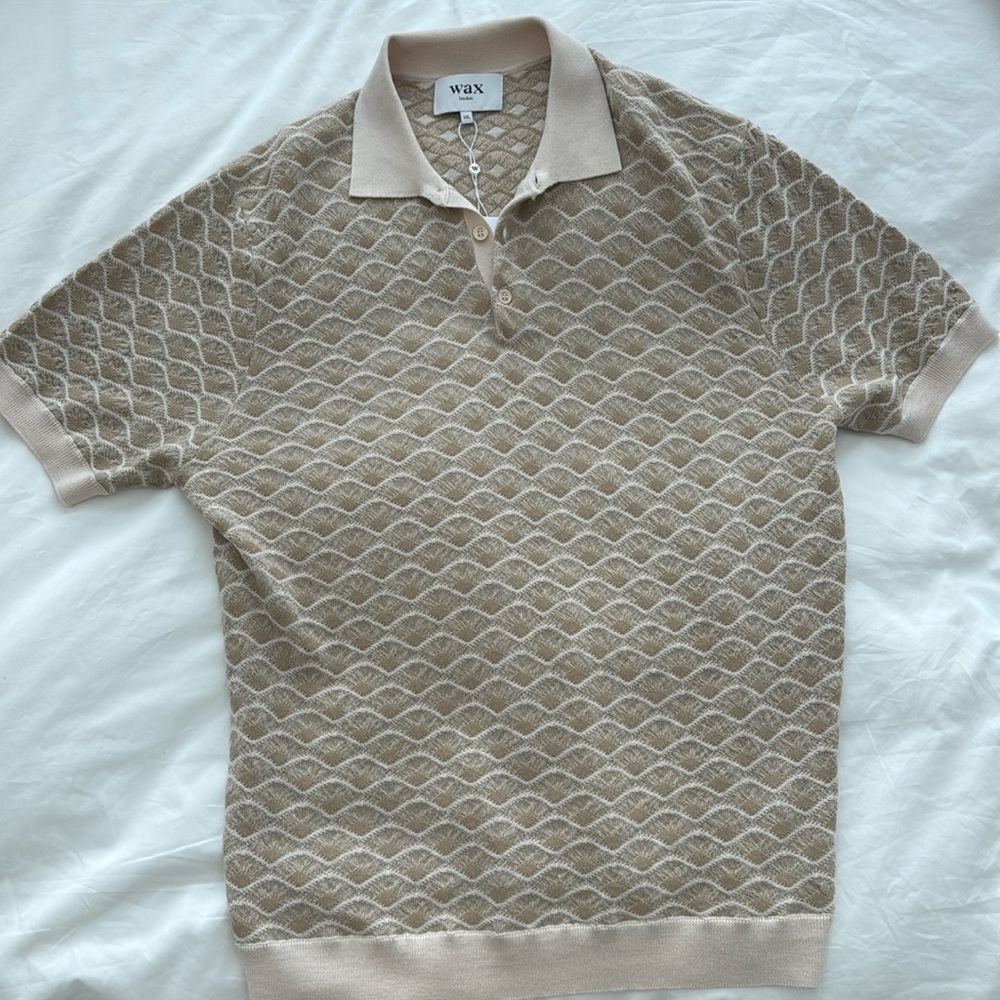 Wax Knit Polo